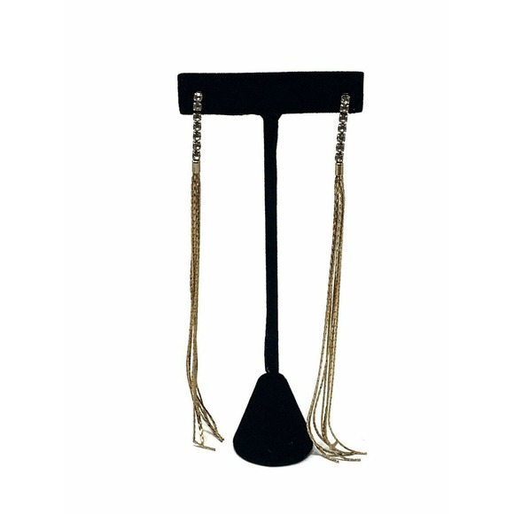 Forever 21 multi strand long tassel earrings - Picture 10 of 10